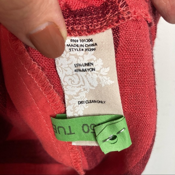 Soft Surroundings Sunset cold shoulder tunic SP - Picture 9 of 9